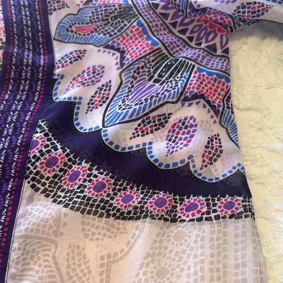 Chico's Multicolor Patterned Cardigan - Picture 3 of 4